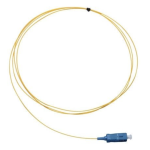 [TCM-PSCAS2-1.5-3] Tconnect Fiber Pigtail, SC APC 3.0 mm. Singlemode Simplex 9/125µm (OS2) 1.5m